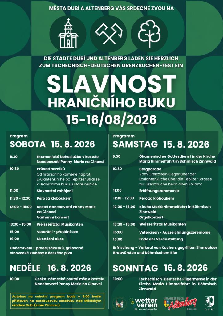Slavnost hraničního buku 15.8.2026